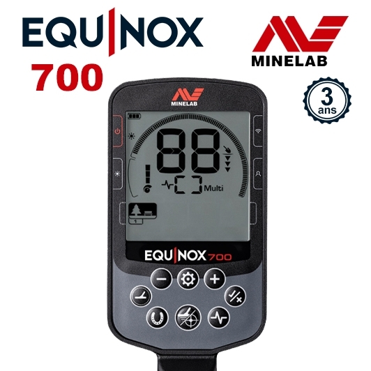 Le Minelab Equinox 700 : un détecteur haut de gamme