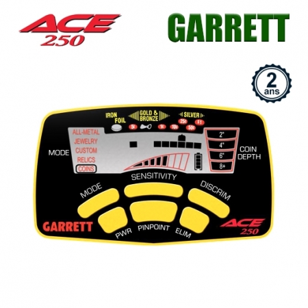 Garrett Ace 250 et Pack Standard