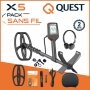 Quest X5 avec casque sans fil pour un apport de confort.