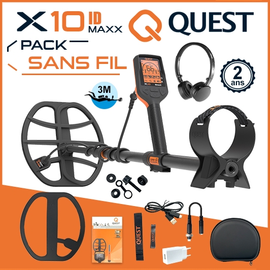 Quest X10 IDmaxX avec un casque sans fil