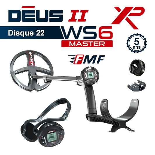 Deus 2 Master avec casque WS6 et disque 22 cm FMF