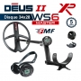 Detecteur de metaux XP Deus 2 Master avec casque sans fil WS6 et puissant disque 34x28 cm FMF