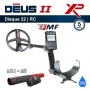 Detecteur de metaux XP Deus 2 RC avec disque de 22 cm et Pointer MI-6